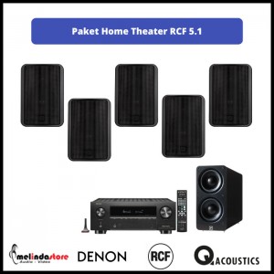 Paket Home Theater Speaker RCF MR 50T | Home Theater 5.1